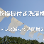 乾燥機付き洗濯機が神だった
